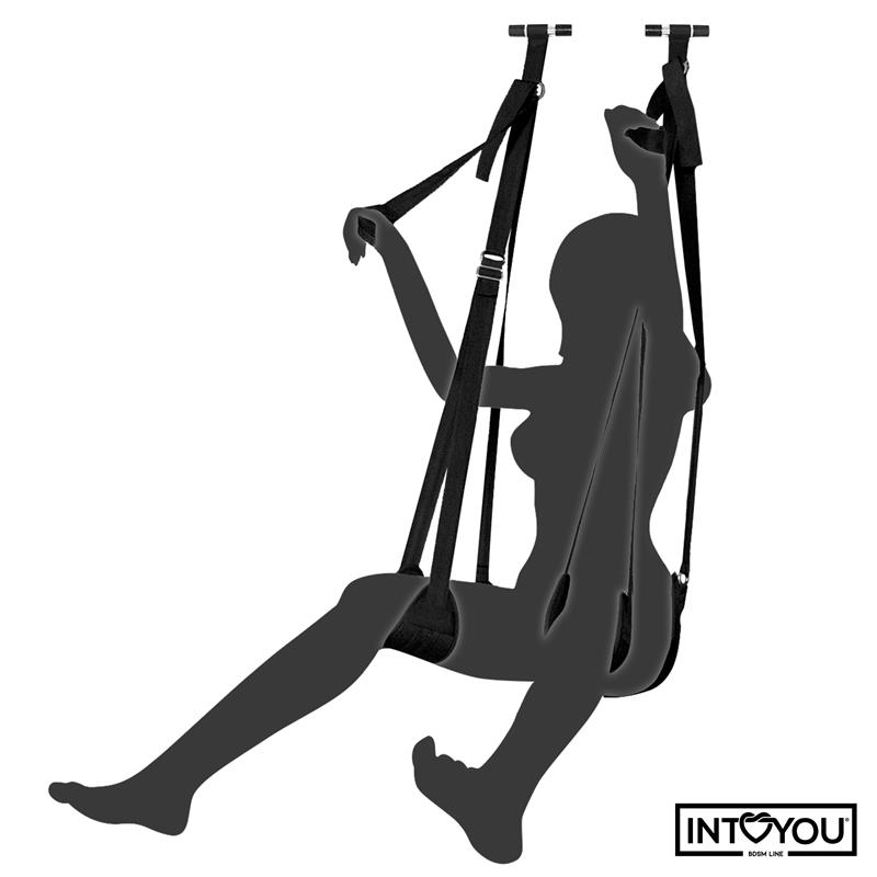 Adjustable Door Swing with Legs Support & Seat - Imagen 6