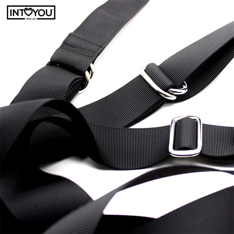 Adjustable Door Swing with Legs Support & Seat - Imagen 9