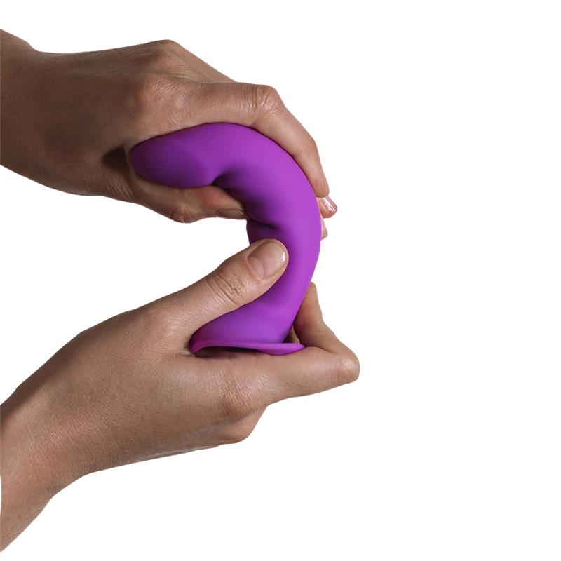 Dildo Hitsens Doble Densidad S06 Púrpura - Imagen 3