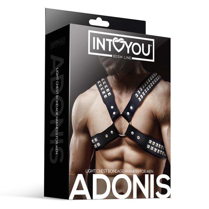 Adonis Arnés Masculino para el Pecho Cuero Vegano - Imagen 5