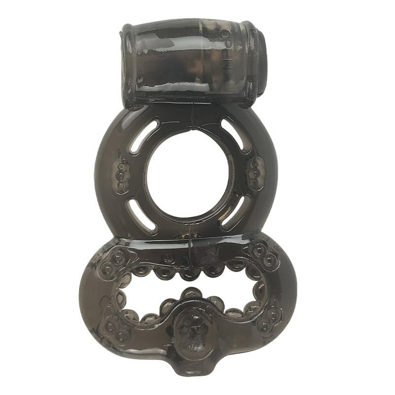 Anillo para el Pene con Vibración Negro - Imagen 8