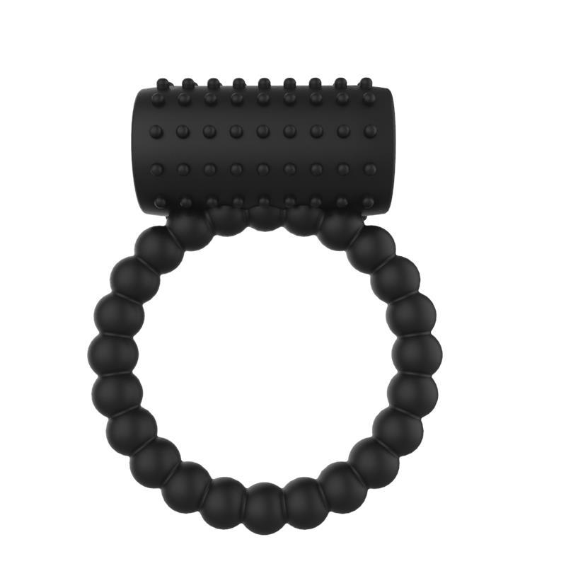 Anillo para el Pene con Vibración Negro - Imagen 6