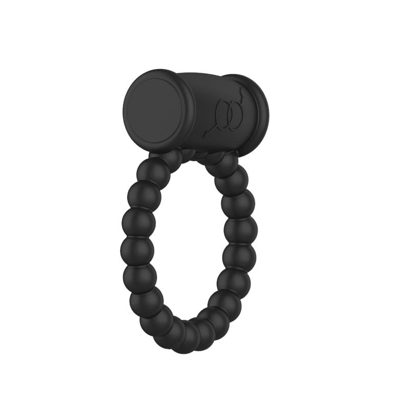 Anillo para el Pene con Vibración Negro - Imagen 3