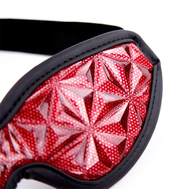 Antifaz Diamond Cuero Vegano - Imagen 5