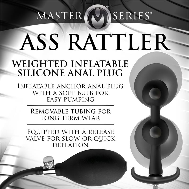 Ass Rattler Bolas Anales con Inflado y Peso - Imagen 22