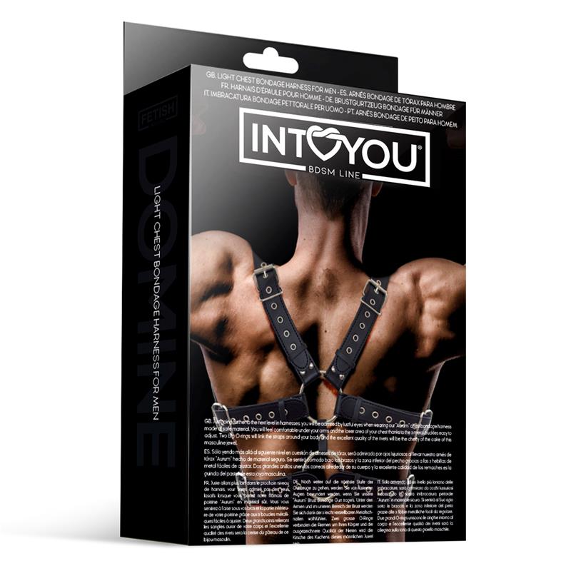 Aurum Arnés Masculino para Bondage Cuero Vegano - Imagen 6