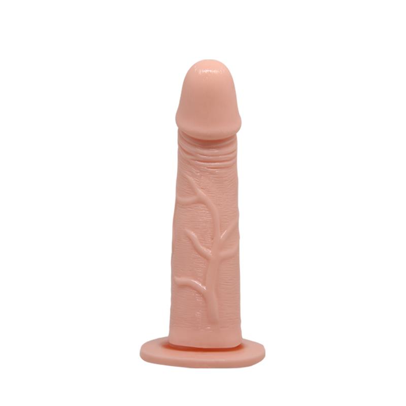 Baile Arnés con Dildo Vibrador Natural 15 cm - Imagen 6