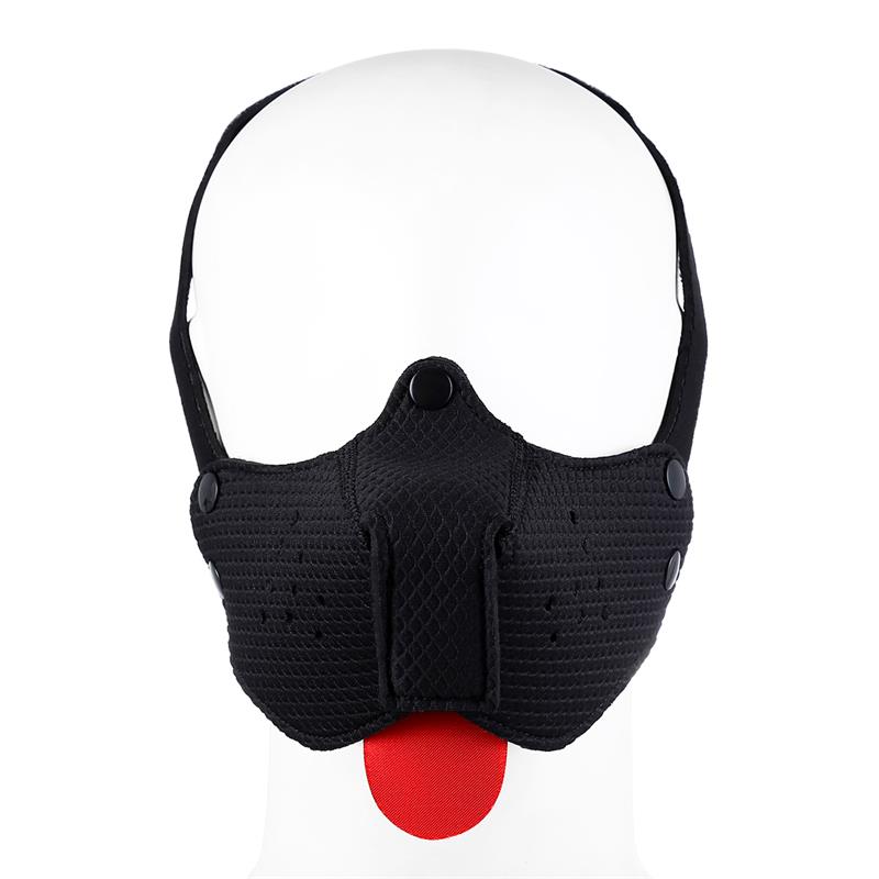Bozal de Perro de Neopreno Desmontable Ajustable Negro - Imagen 10