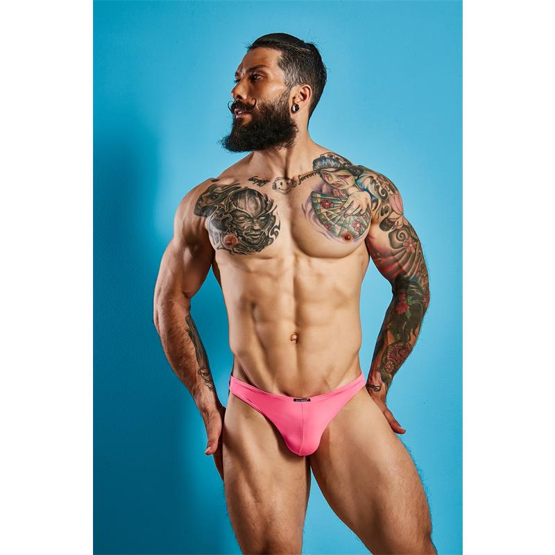 C4M03 Tanga Neon Coral - Imagen 3