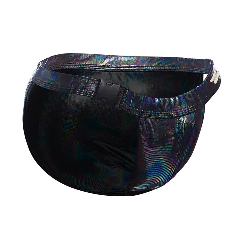 C4M32 Calzoncillo / Bañador Emerald Negro - Imagen 5