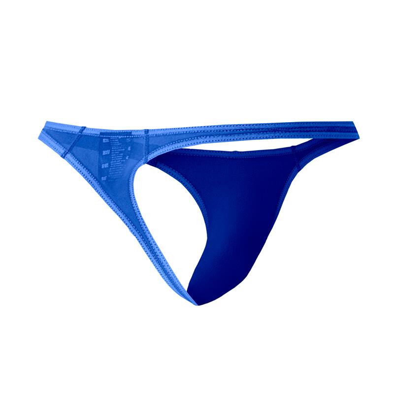 C4MSPX06 Tanga Brasileño Mesh Electric Blue - Imagen 4