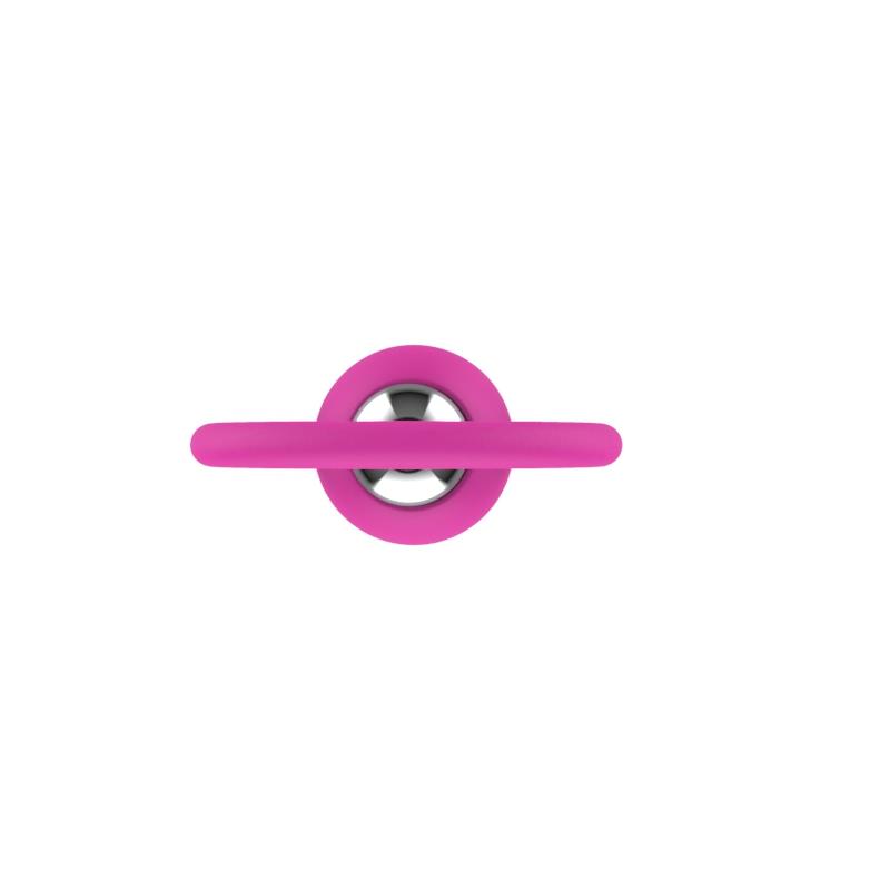 Cadena Anal con Vibración Rosa - Imagen 3