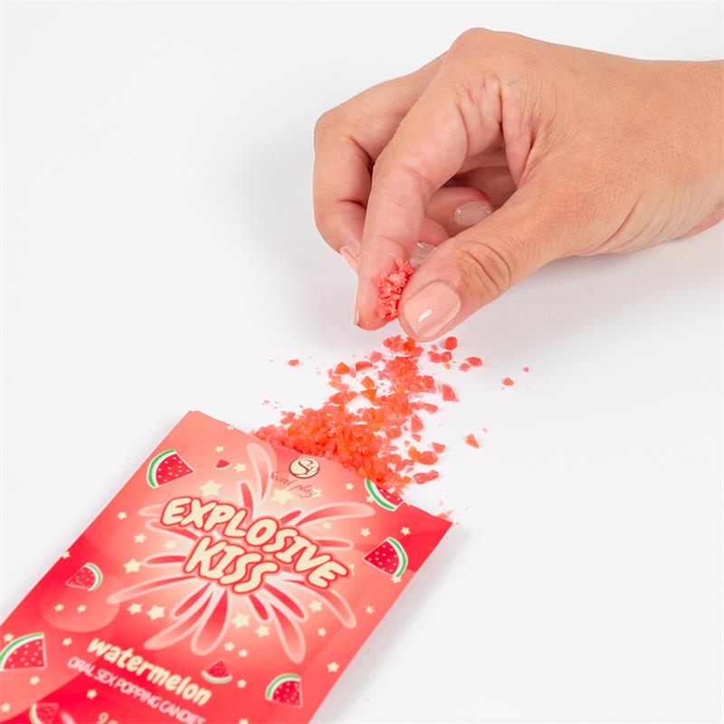 Caramelos Explosivos Sexo Oral Popping Candies Unidad Sabor Sandía - Imagen 8