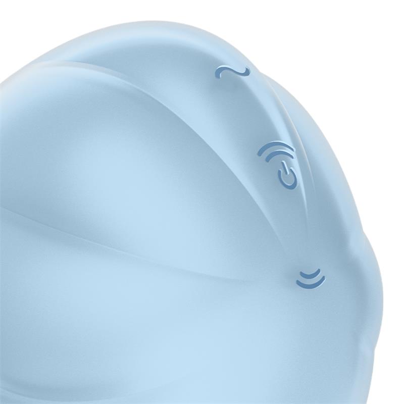 Cloud Dancer Succionador y Vibrador Azul - Imagen 6