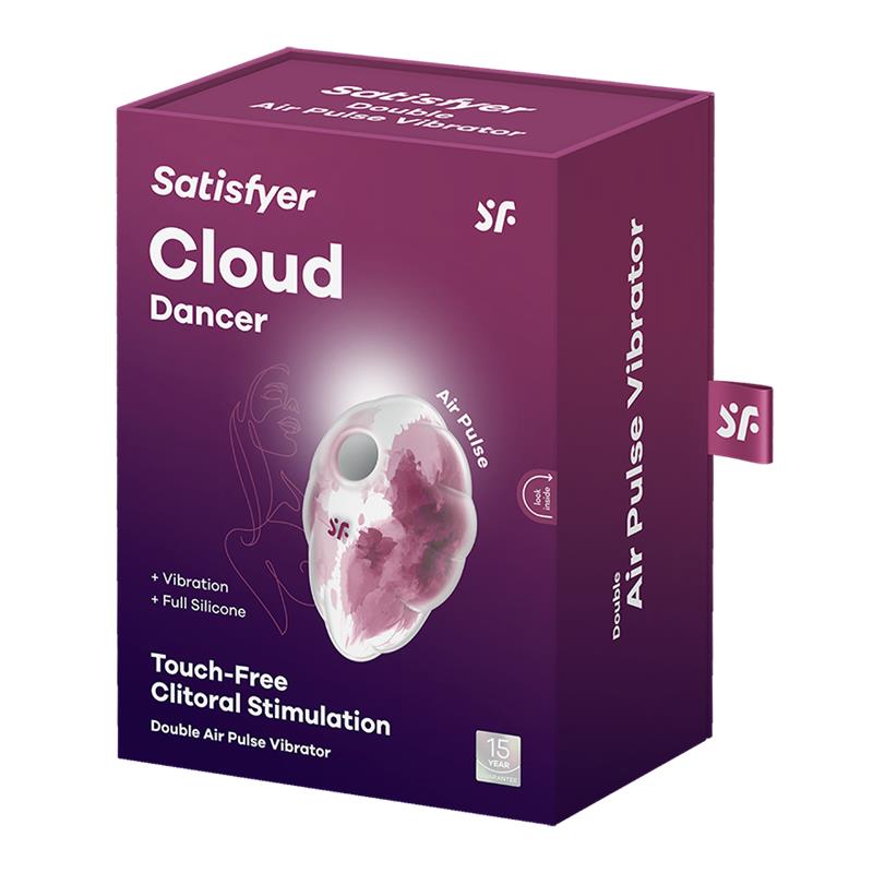 Cloud Dancer Succionador y Vibrador Red Print - Imagen 3