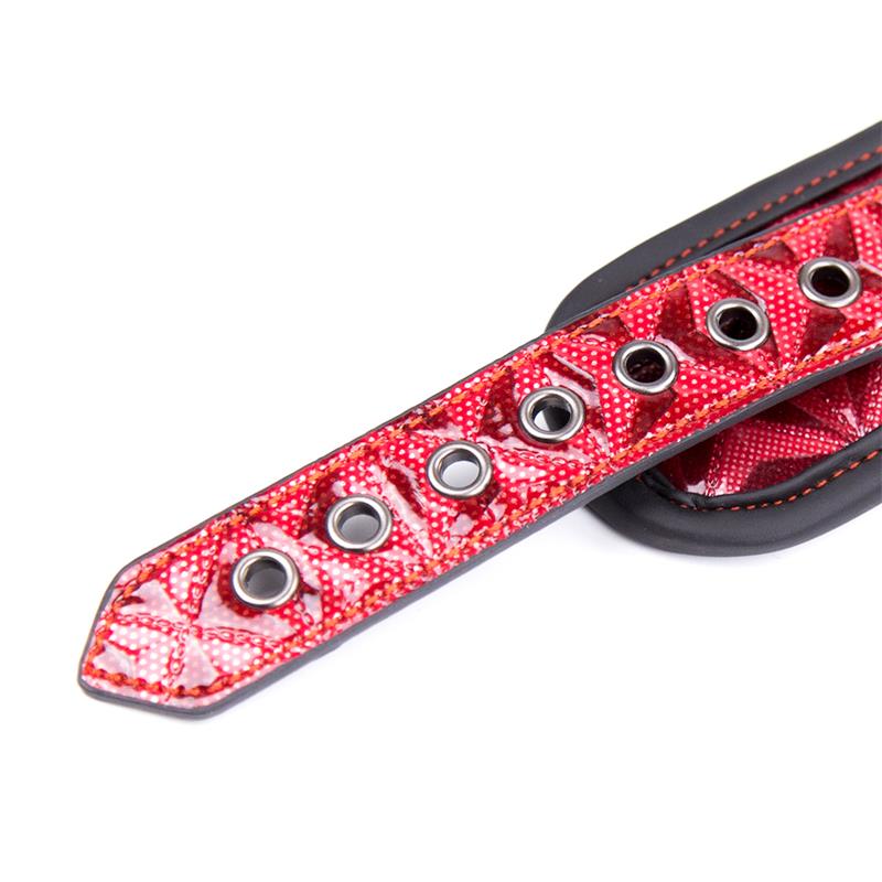 Collar con Correa Ajustable Diamond Cuero Vegano - Imagen 7
