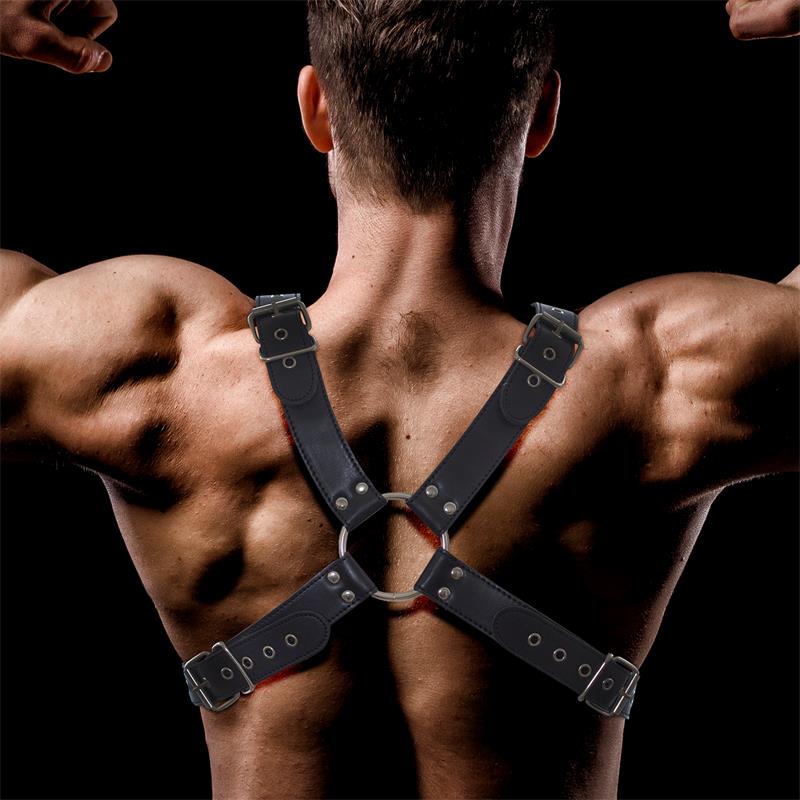 Darom Arnés Masculino para Bondage Cuero Vegano - Imagen 6