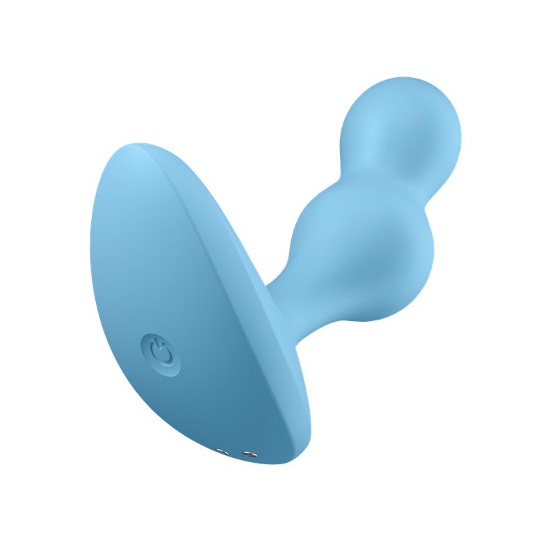 Deep Diver Plug Anal con Vibración APP Satisfyer Connect Azul - Imagen 8