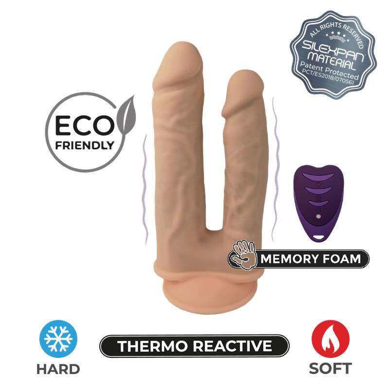 Dildo Doble Penetración 2 Motores Control Remoto - Imagen 3