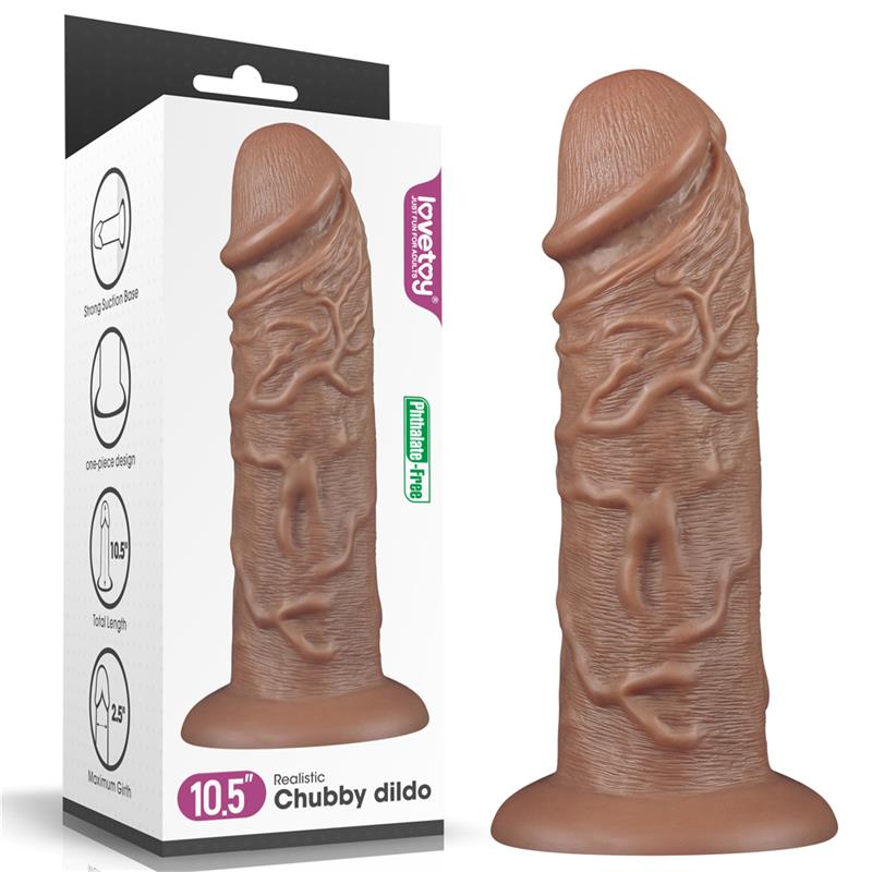 Dildo King 10.5 Marrón - Imagen 4