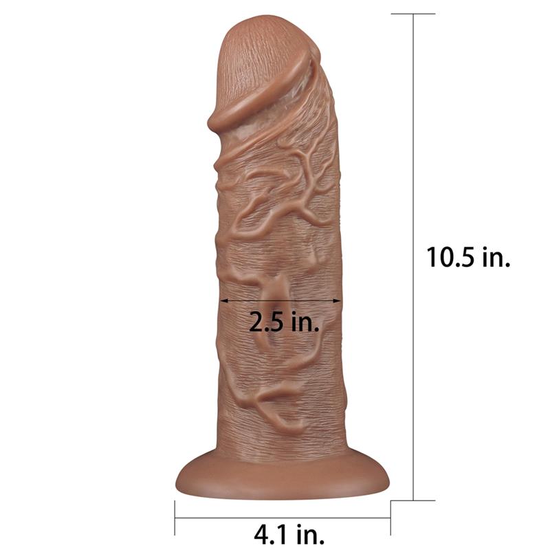 Dildo King 10.5 Marrón - Imagen 11