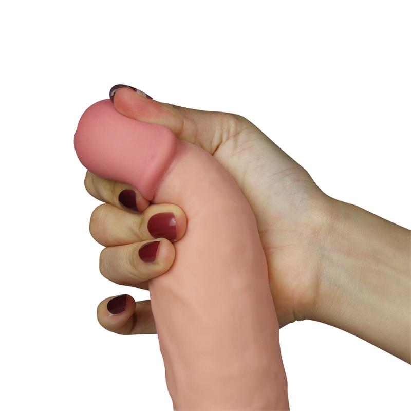 Dildo The Ultra Soft Dude con Vibración 7.5 Natural - Imagen 7