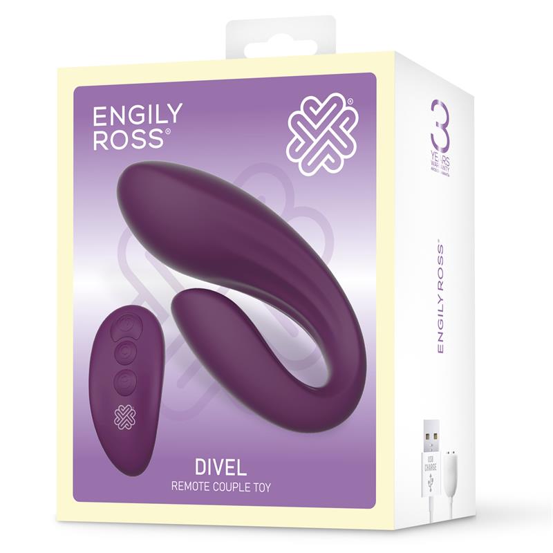 Divel Juguete para Parejas con Control Remoto - Imagen 4