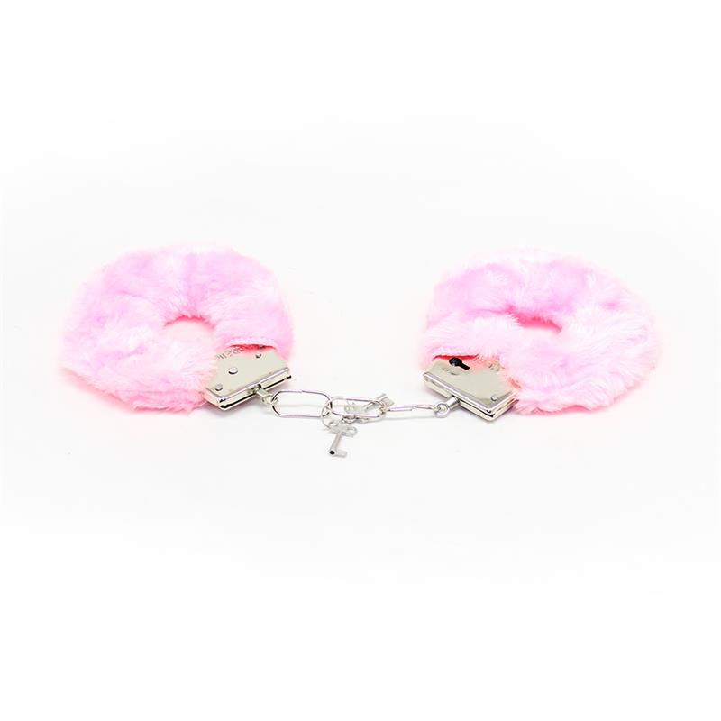 Esposas de Metal para Muñecas con Pelo Rosa - Imagen 7