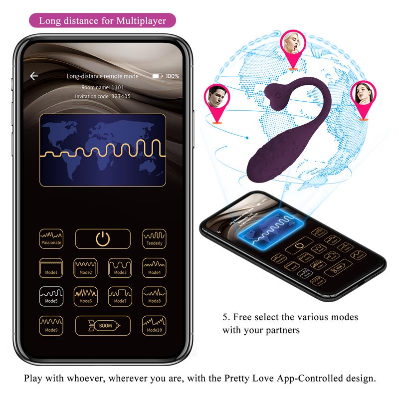Fisherman Huevo Vibrador con APP - Imagen 11