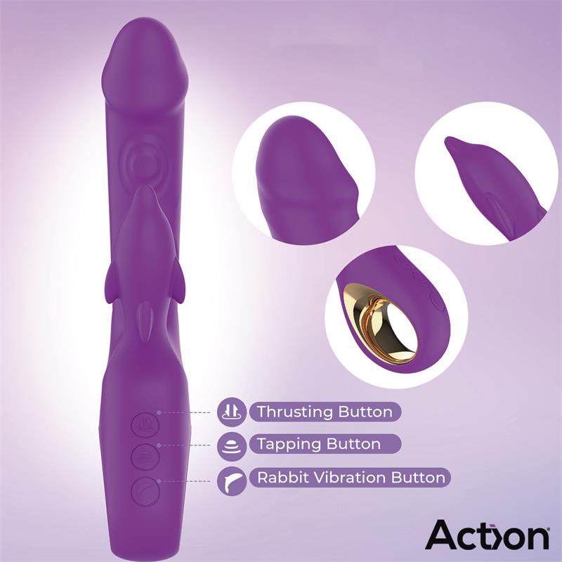 Fliper Vibrador con Thrusting y Doble Pulsación 3 Motores - Imagen 3