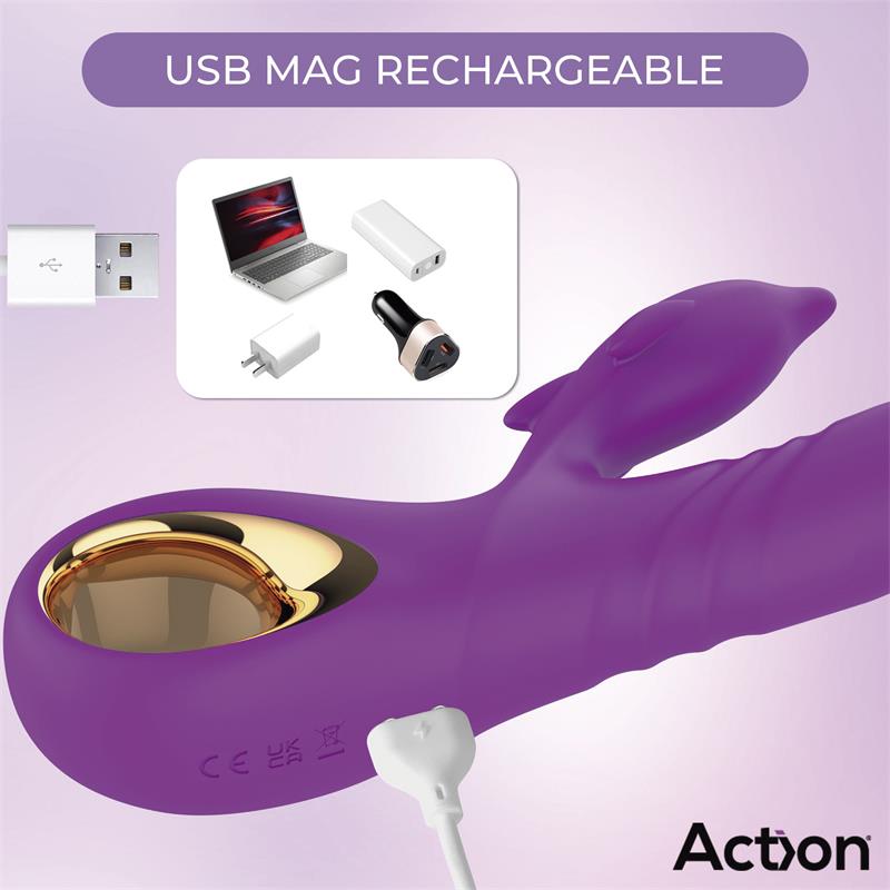 Fliper Vibrador con Thrusting y Doble Pulsación 3 Motores - Imagen 8