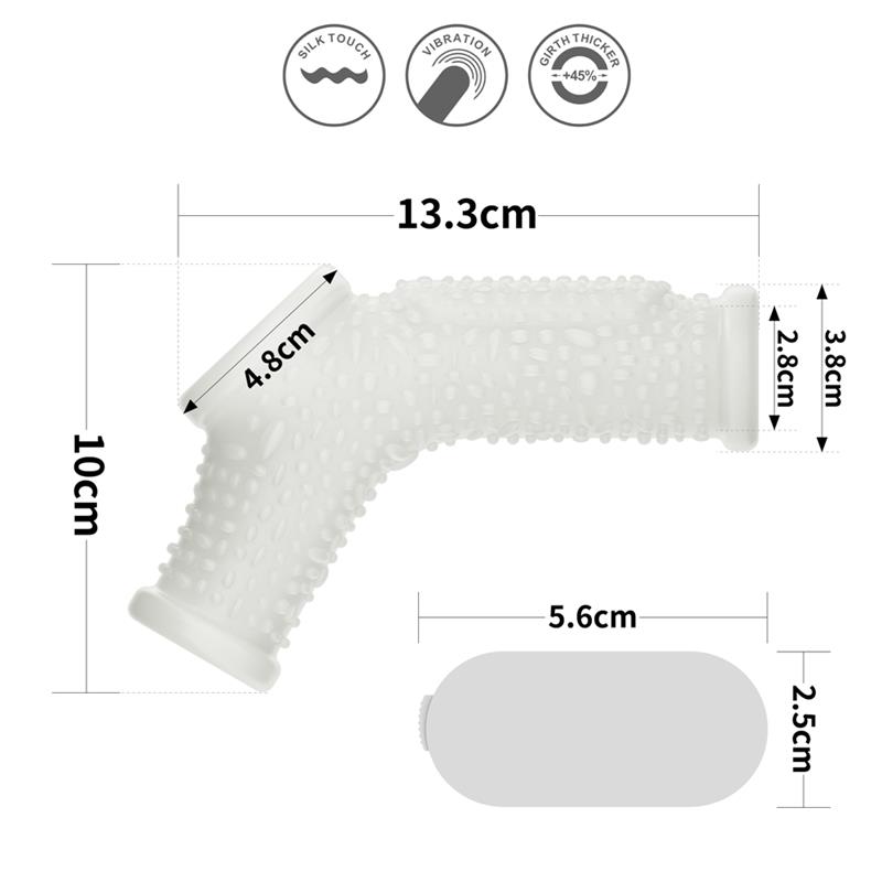 Funda el Pene y Testículos con Vibración Drip Knights - Imagen 4