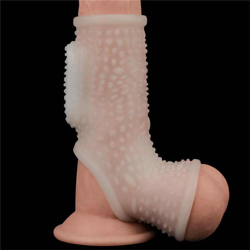 Funda el Pene y Testículos con Vibración Drip Knights - Imagen 6
