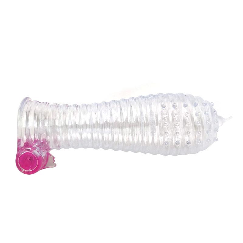 Funda para el Pene con Vibración Transparente - Imagen 7