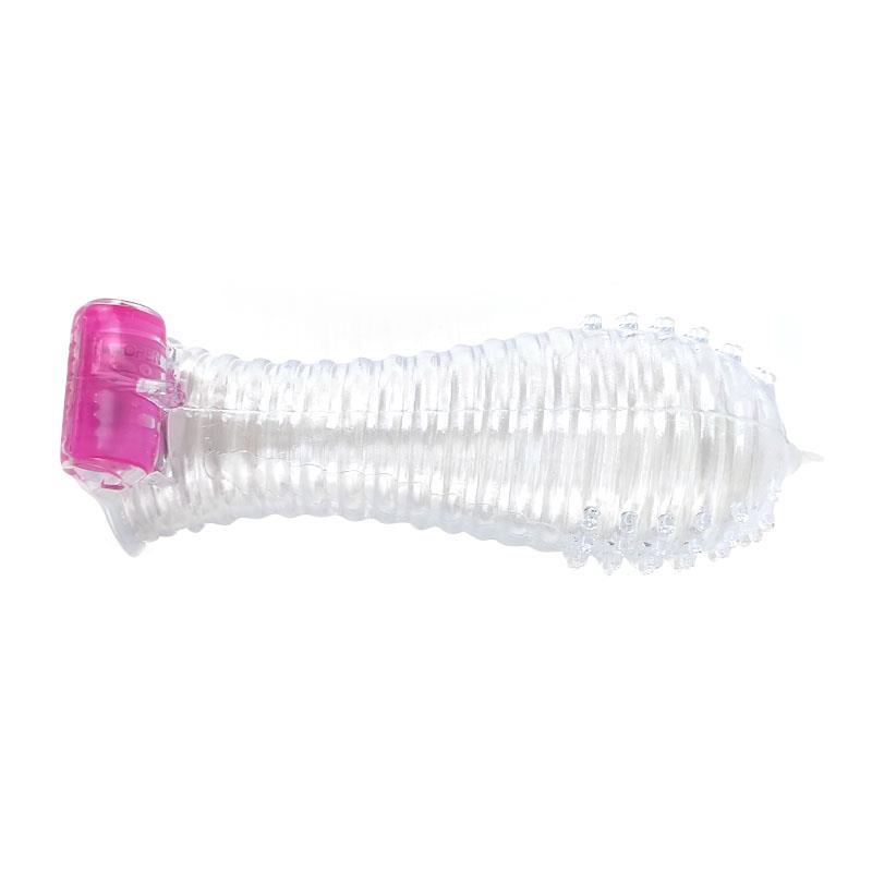 Funda para el Pene con Vibración Transparente - Imagen 3