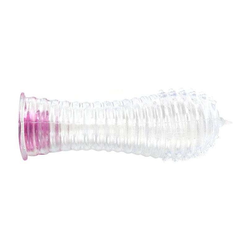 Funda para el Pene con Vibración Transparente - Imagen 4