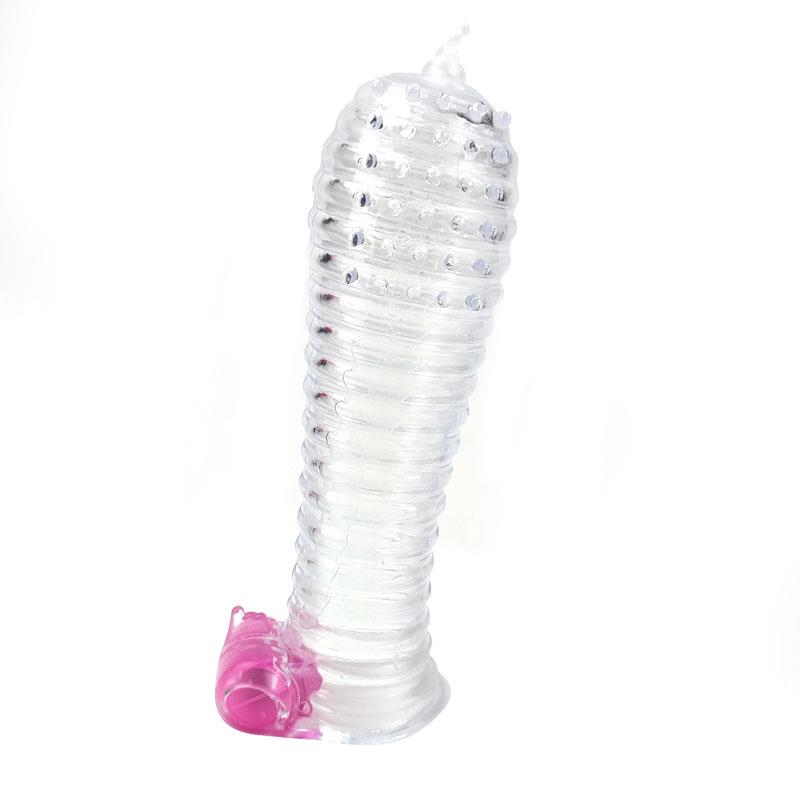 Funda para el Pene con Vibración Transparente - Imagen 6