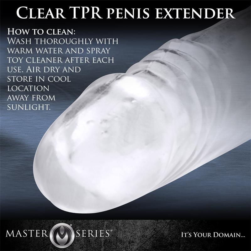 Grand Mamba XL Suspensorio con Dildo Hueco Transparente - Imagen 3