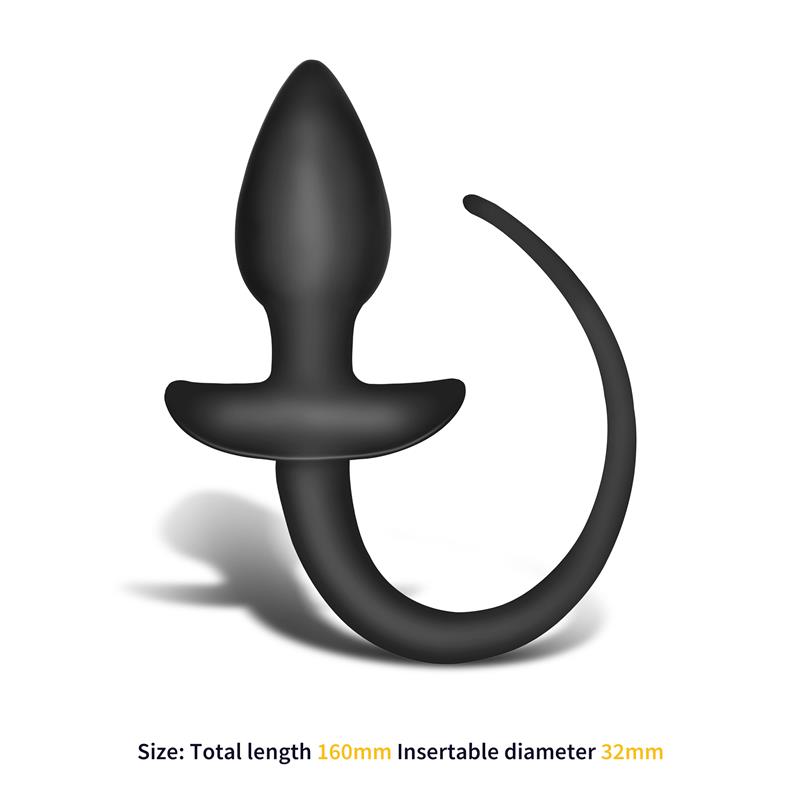 Harthley Plug Anal con Cola 16 cm x 3.2 cm - Imagen 5