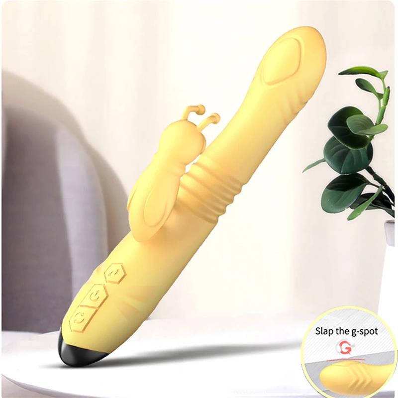 Honeybee Vibrador con Thrusting y Pulsación - Imagen 12