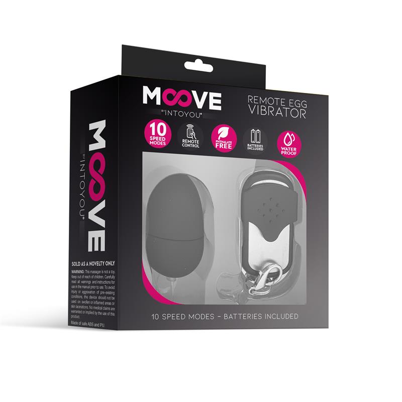 Huevo Vibrador con Control Remoto Mini Negro - Imagen 4
