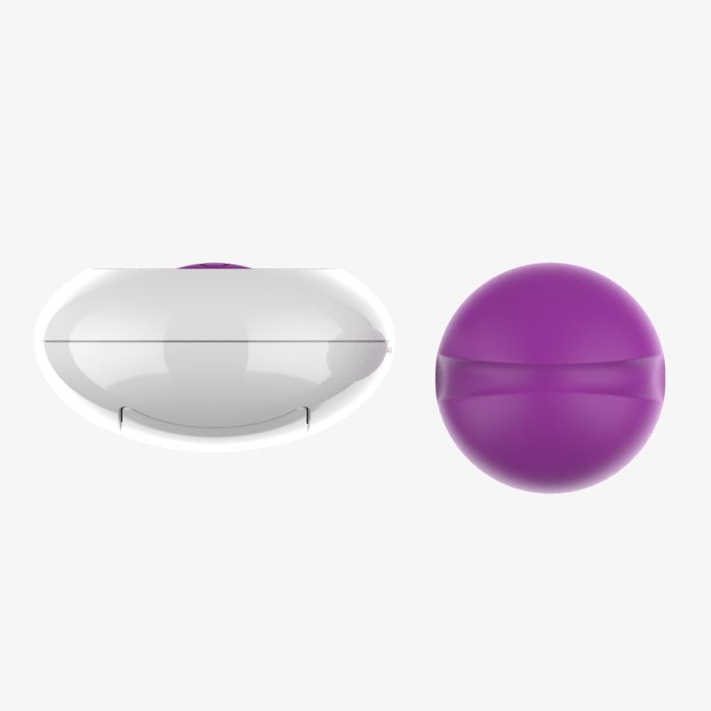 Huevo Vibrador con Control Remoto USB Púrpura - Imagen 3