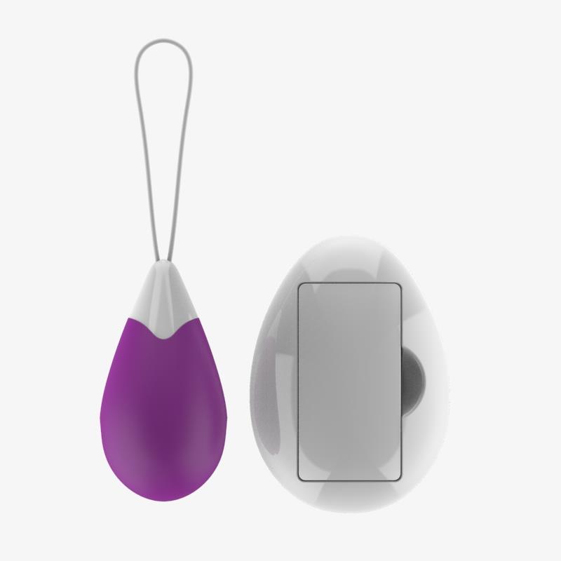 Huevo Vibrador con Control Remoto USB Púrpura - Imagen 5