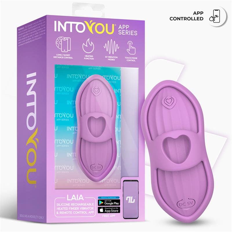 Laia Estimulador de Dedo con Calor y Funda con APP Lavanda - Imagen 13