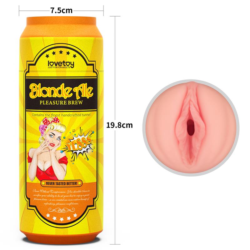 Lata Masturbadora Vagina Blond Ale - Imagen 4