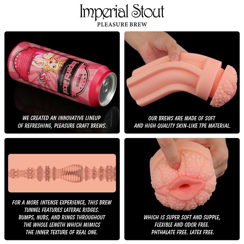 Lata Masturbadora Vagina Imperial Stout - Imagen 8