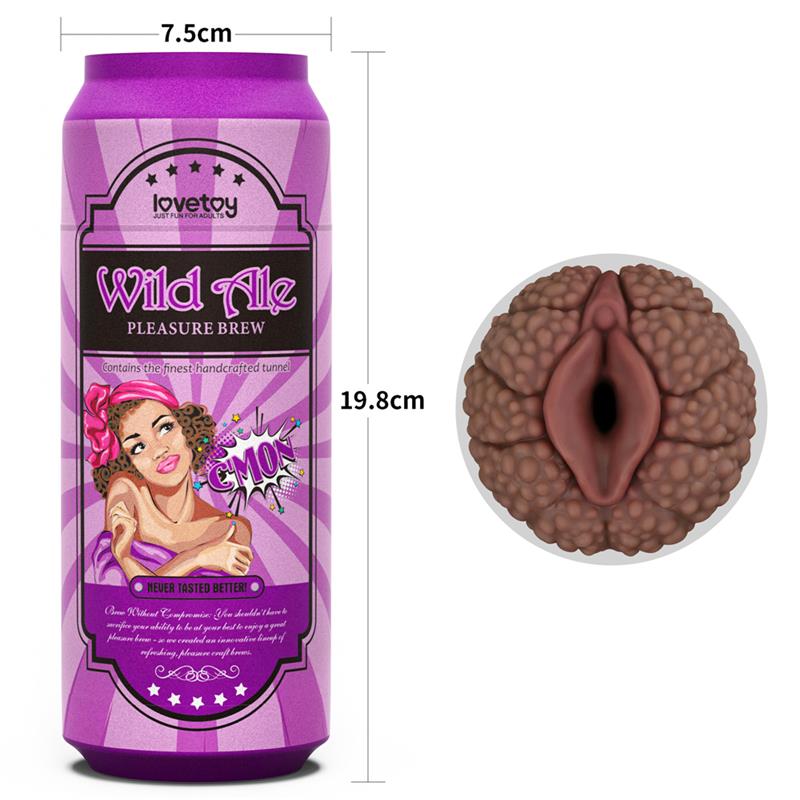 Lata Masturbadora Vagina Wild Ale - Imagen 10