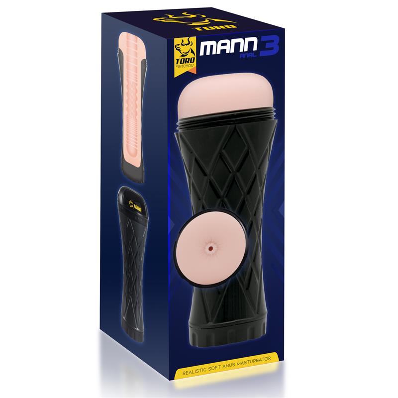 Mann3 Masturbador Masculino Realista Forma de Ano - Imagen 4
