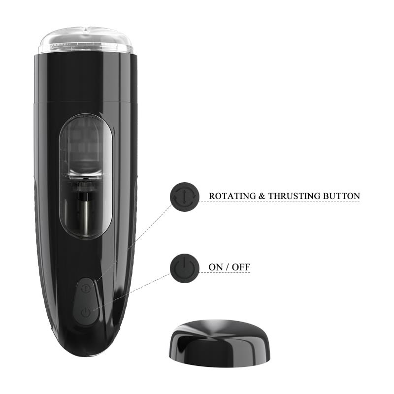 Masturbador Automático Marlos con Vibración y Movimiento USB - Imagen 9