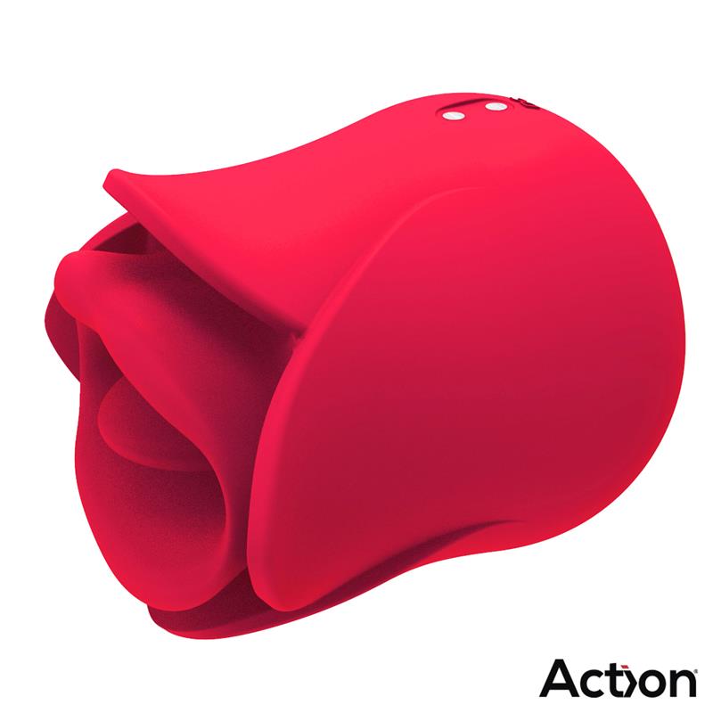 Meryl Estimulador Vibrador de Rosa con Lengua 2 Motores - Imagen 7